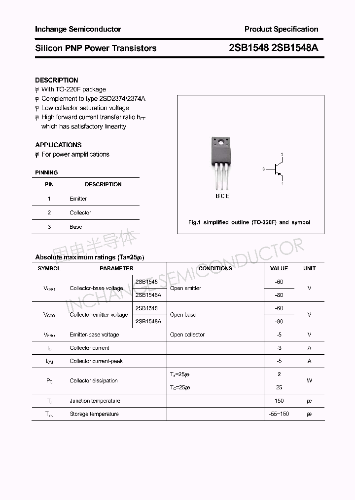 2SB1548_4335460.PDF Datasheet