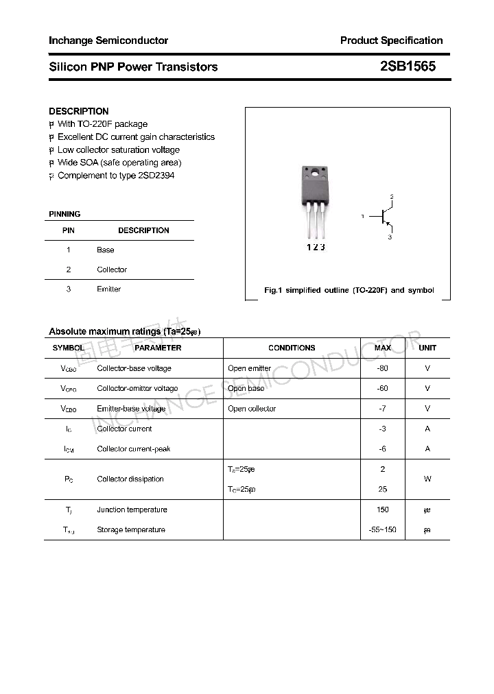 2SB1565_4384342.PDF Datasheet