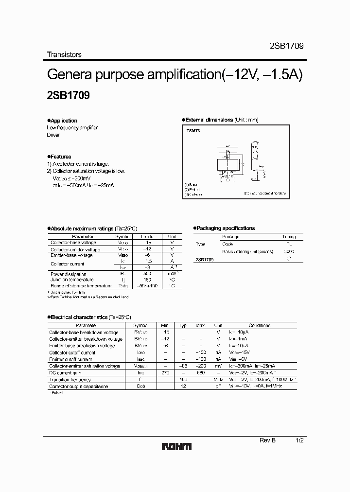 2SB17091_4595358.PDF Datasheet