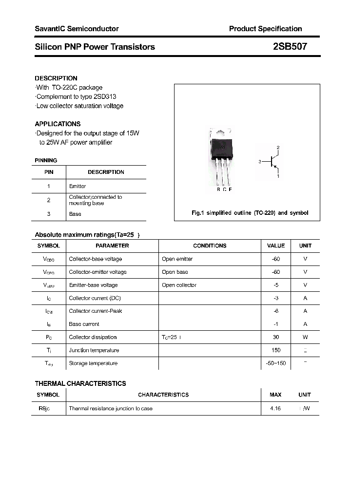 2SB507_4395686.PDF Datasheet