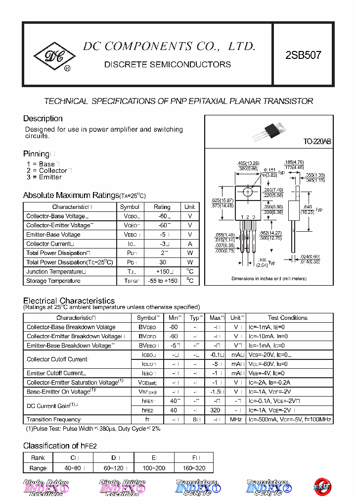 2SB507_4395687.PDF Datasheet