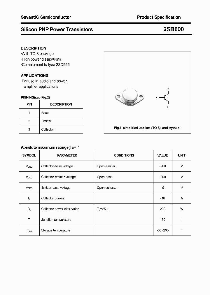 2SB600_4405010.PDF Datasheet