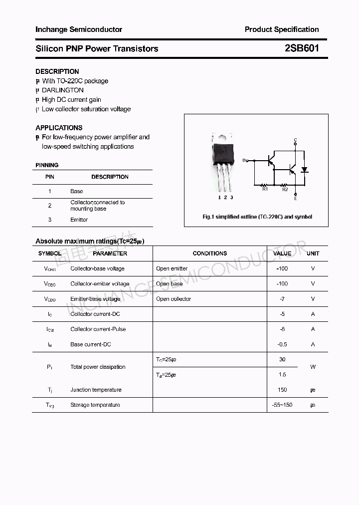 2SB601_4336541.PDF Datasheet