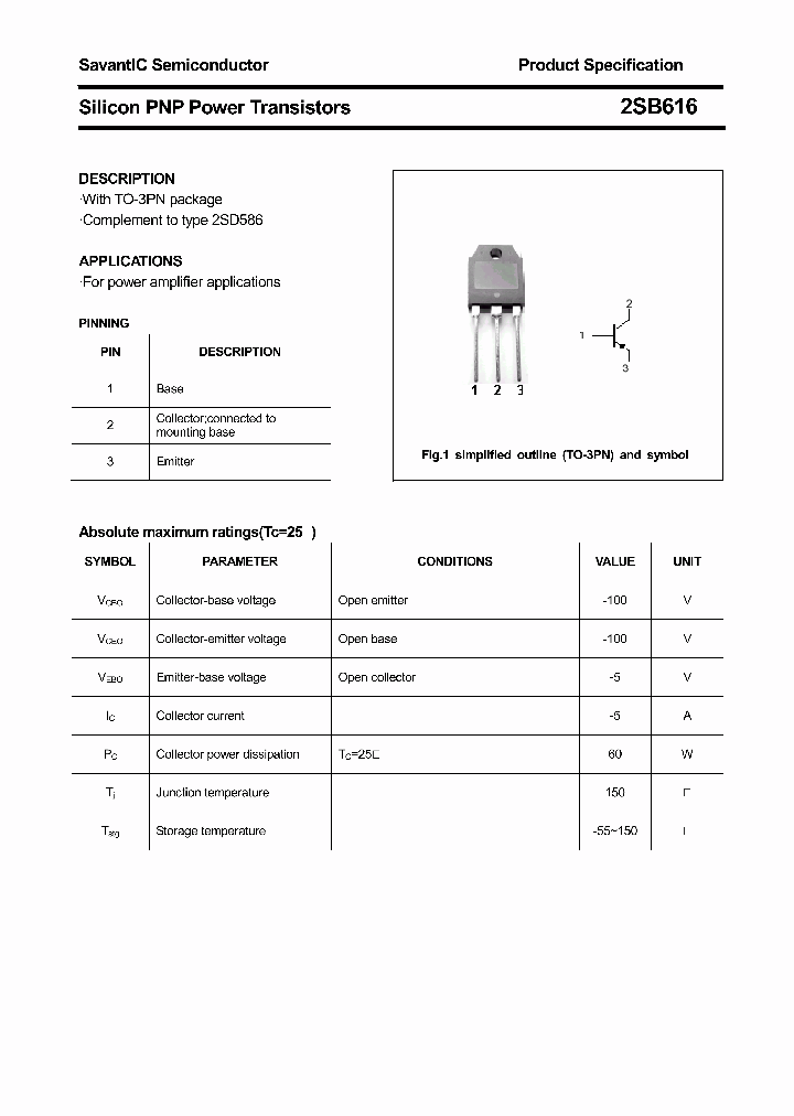 2SB616_4418433.PDF Datasheet