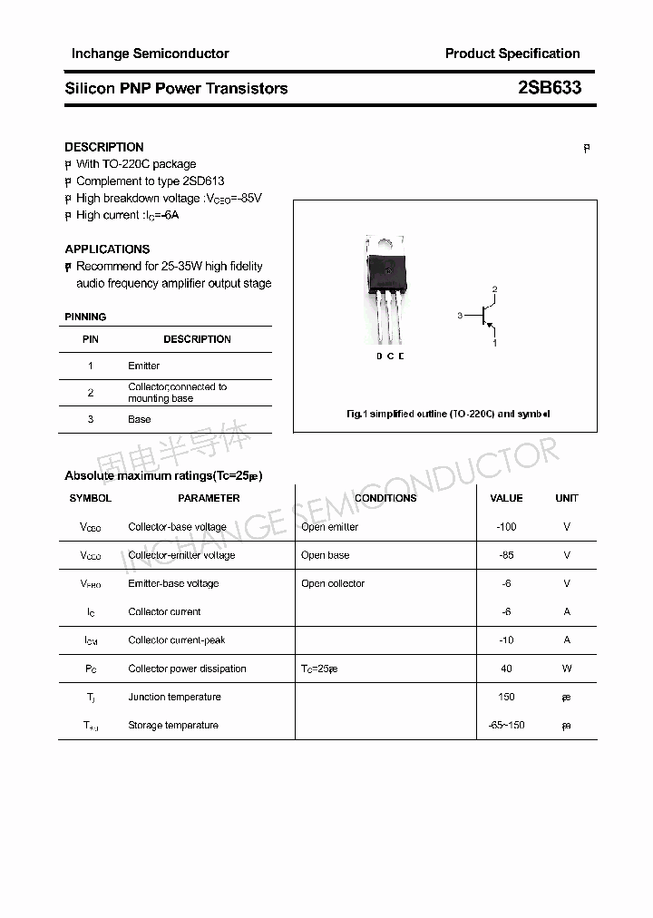 2SB633_4305997.PDF Datasheet