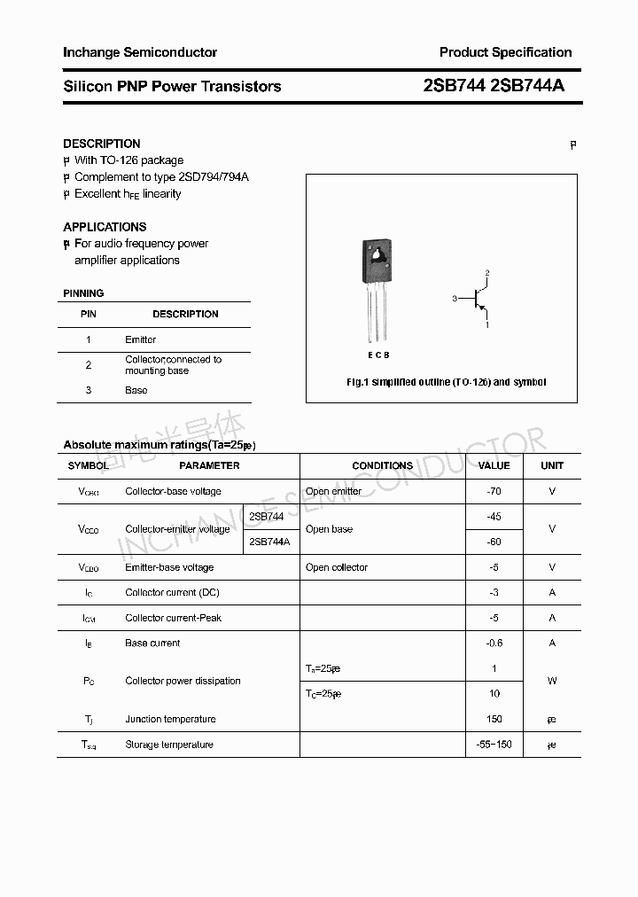 2SB744_4345700.PDF Datasheet