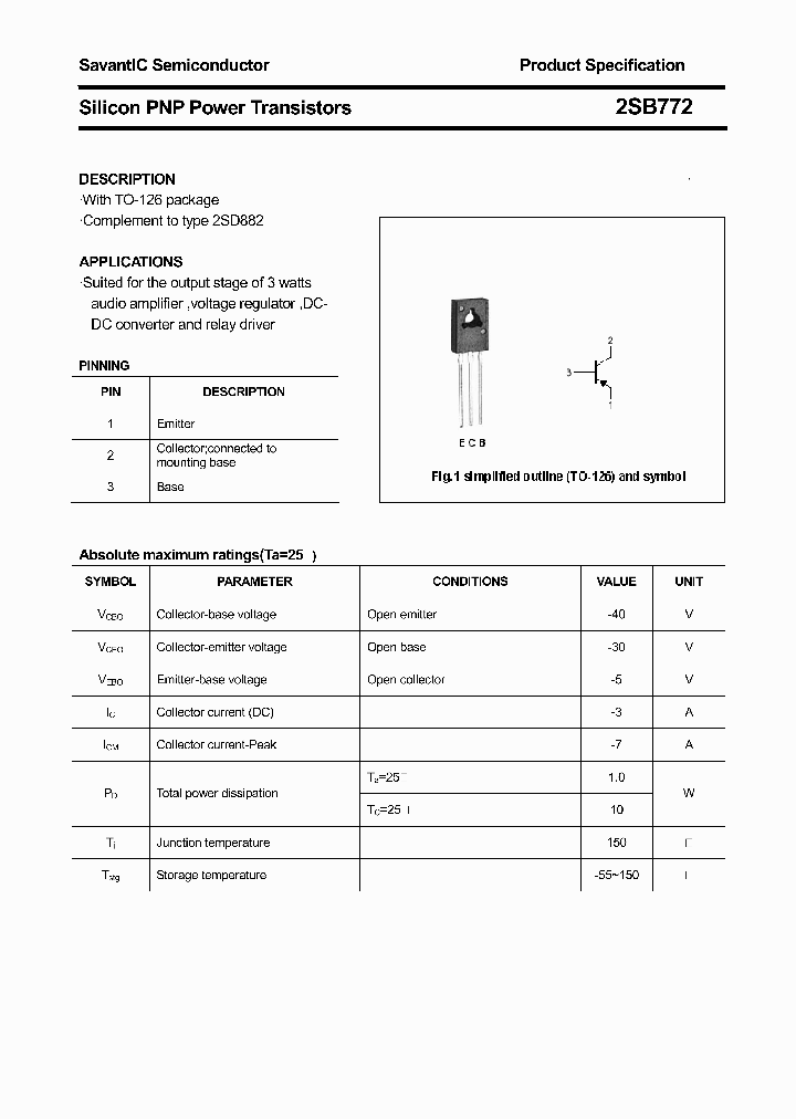 2SB772_4384479.PDF Datasheet