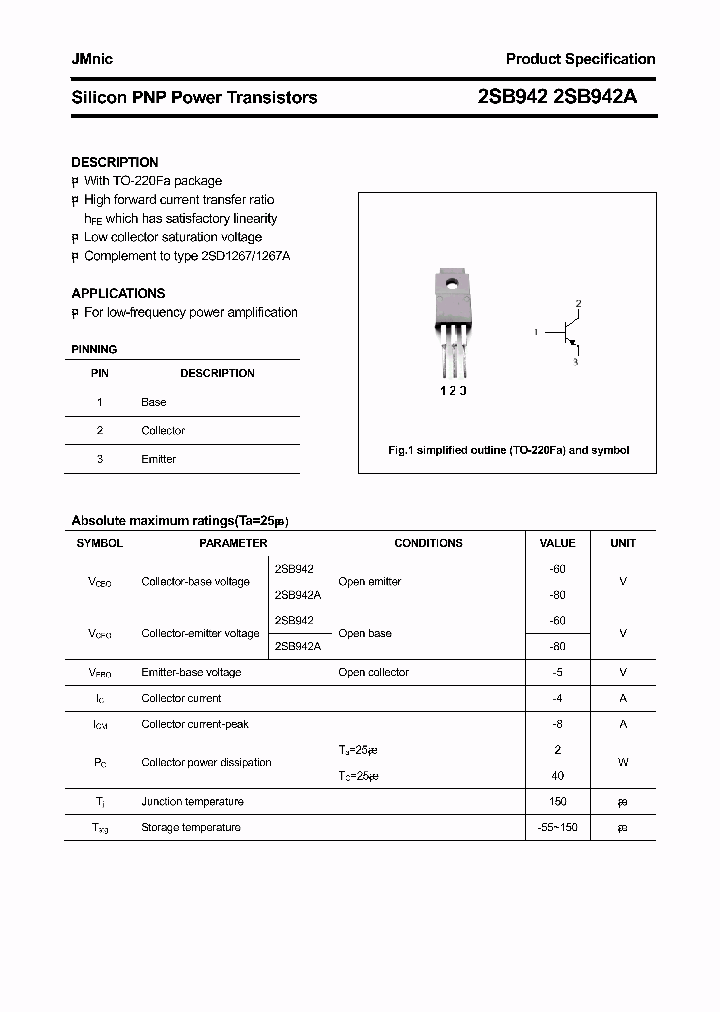 2SB942_4509789.PDF Datasheet