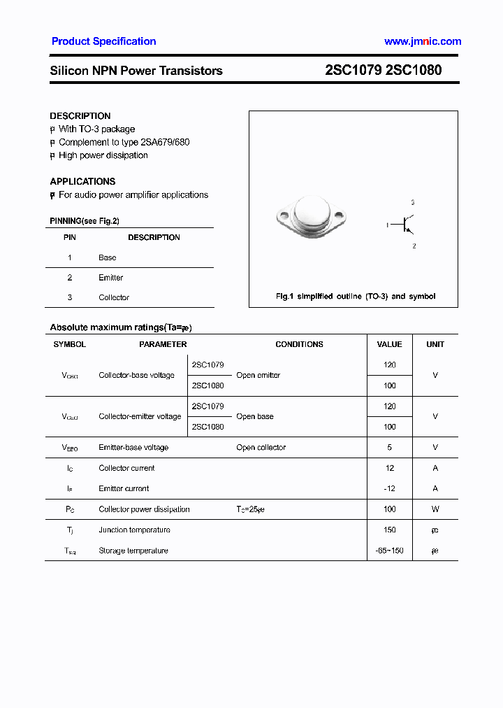 2SC1080_4463257.PDF Datasheet