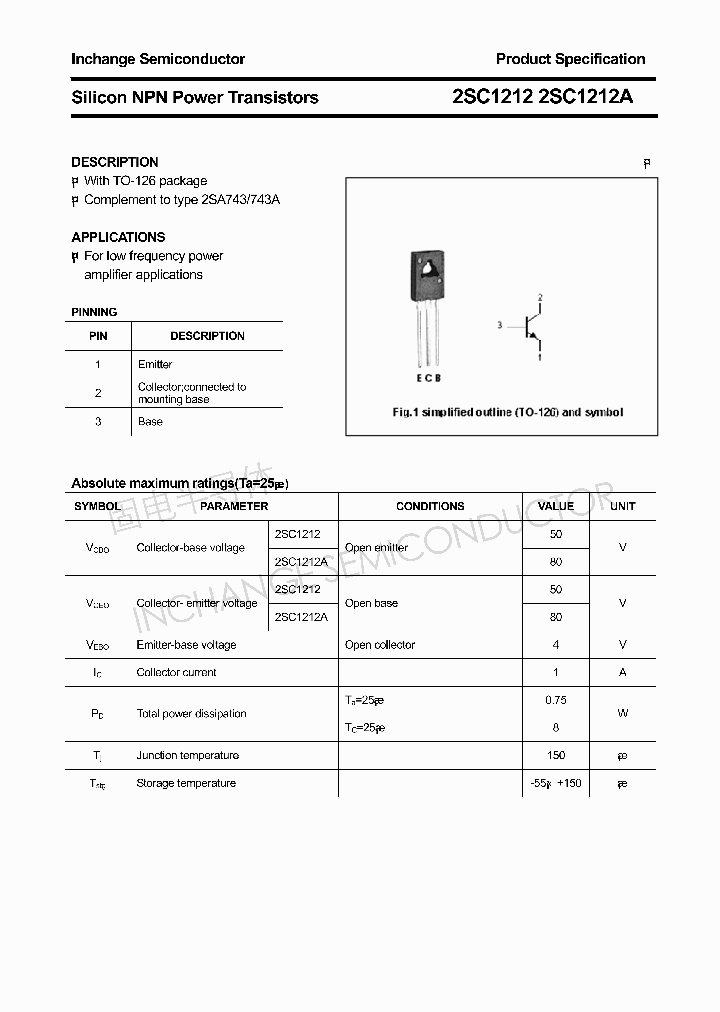 2SC1212_4294888.PDF Datasheet