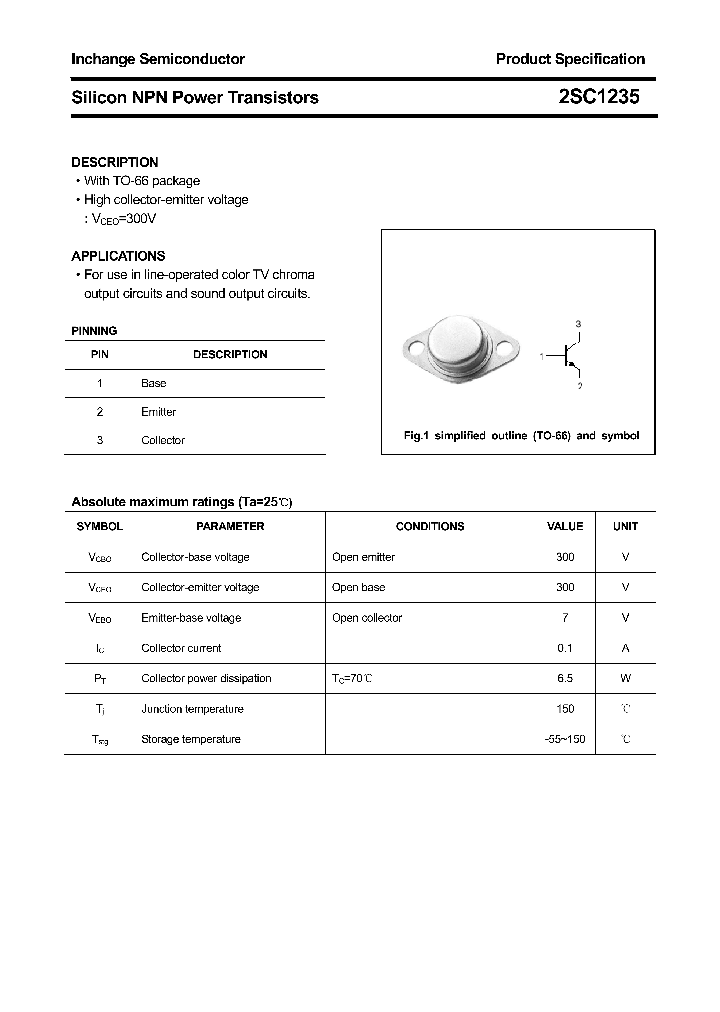 2SC1235_4354374.PDF Datasheet