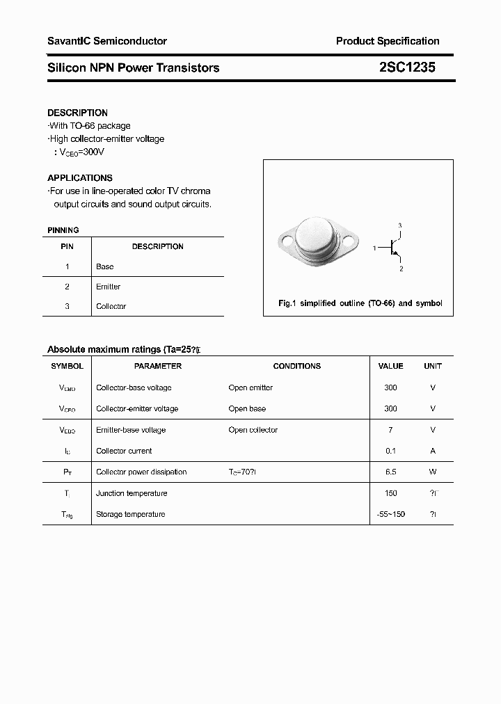 2SC1235_4402060.PDF Datasheet