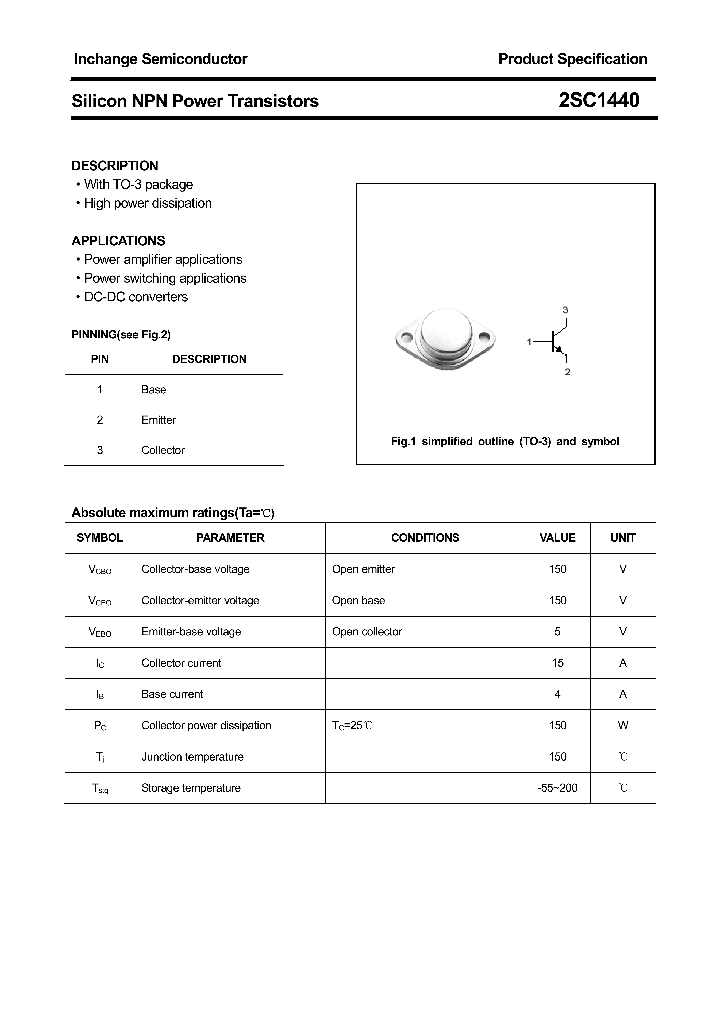 2SC1440_4353209.PDF Datasheet