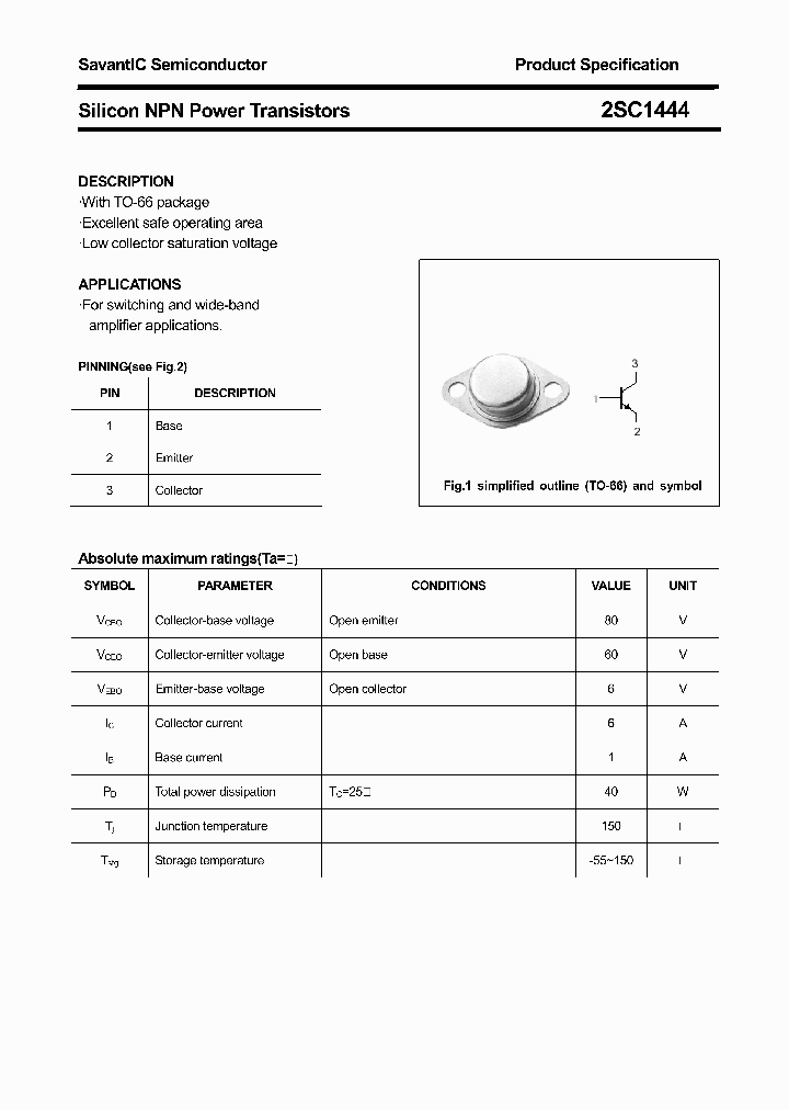 2SC1444_4375677.PDF Datasheet