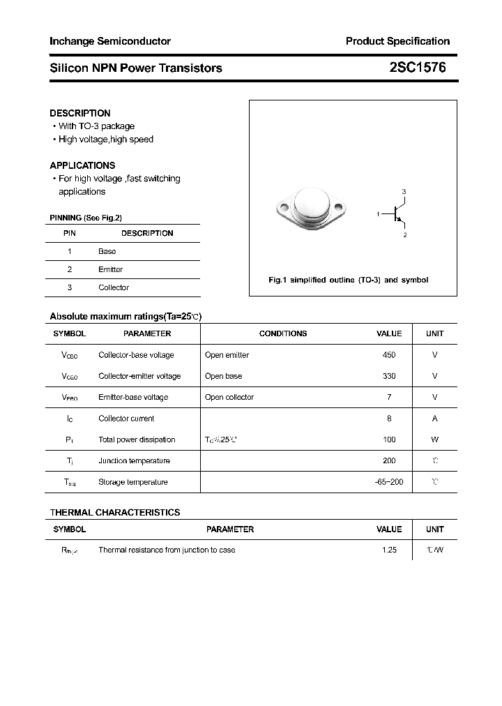 2SC1576_4376758.PDF Datasheet