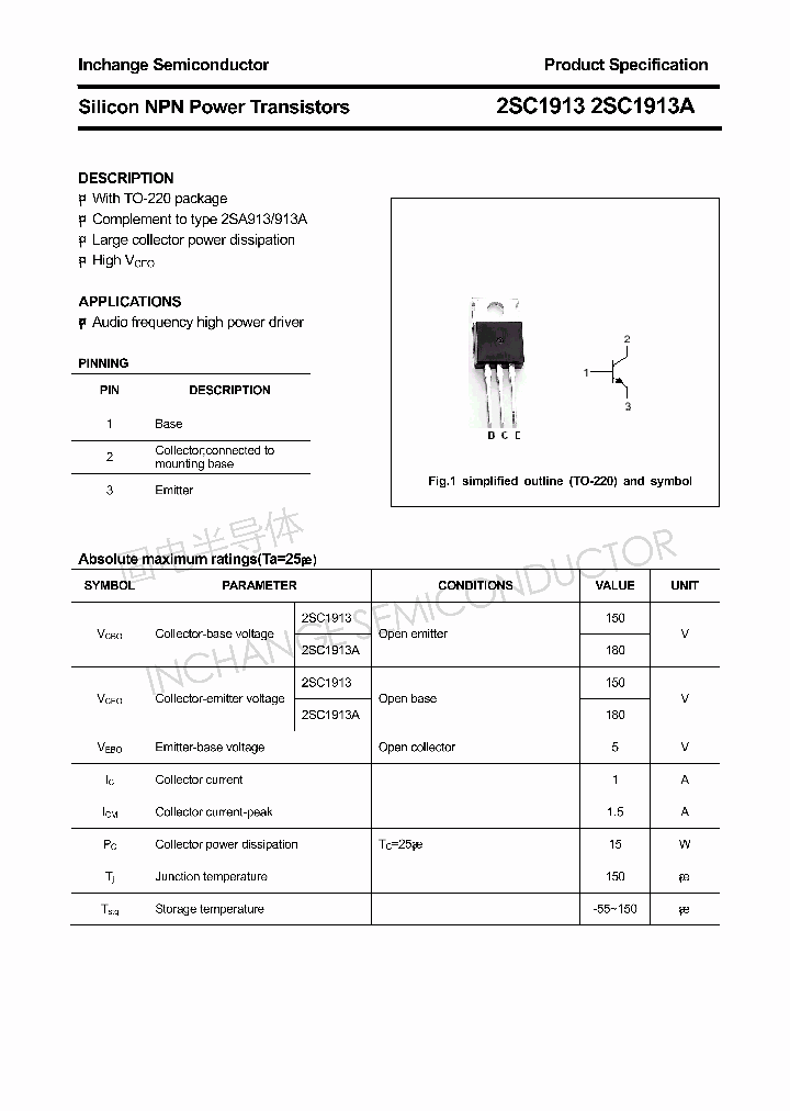 2SC1913_4340911.PDF Datasheet