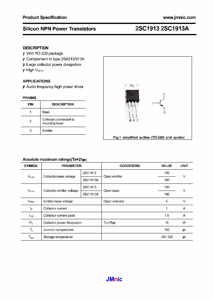 2SC1913_4470189.PDF Datasheet