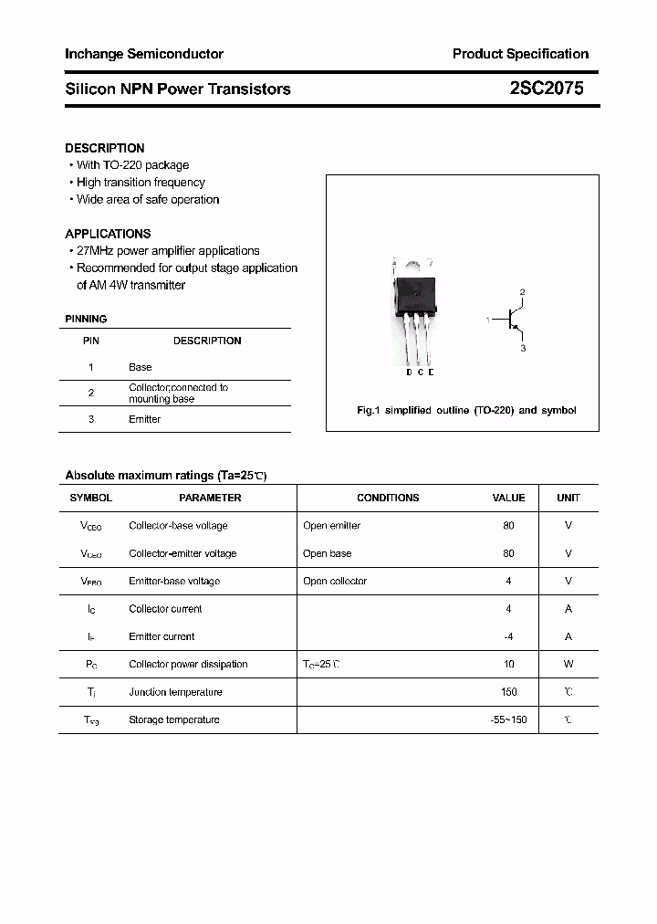 2SC2075_4365105.PDF Datasheet