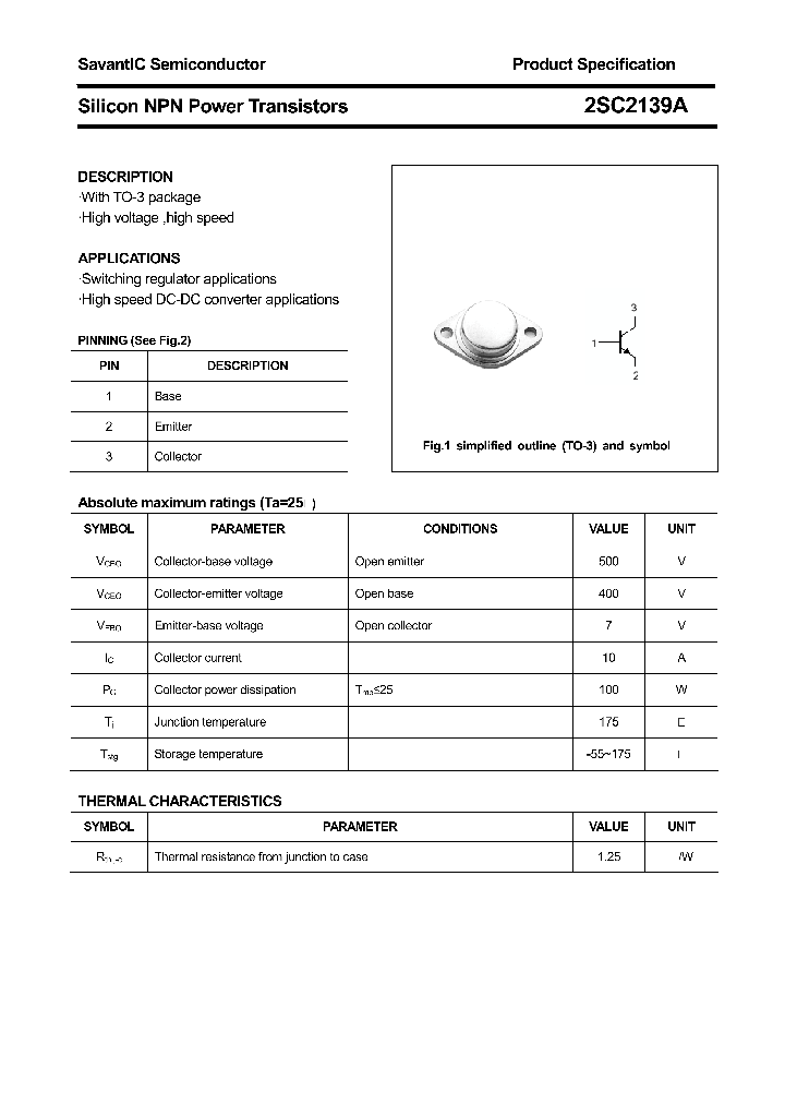 2SC2139A_4391618.PDF Datasheet