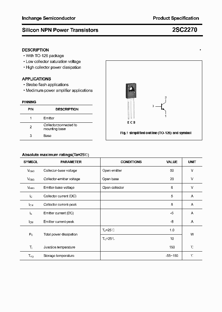 2SC2270_4372614.PDF Datasheet