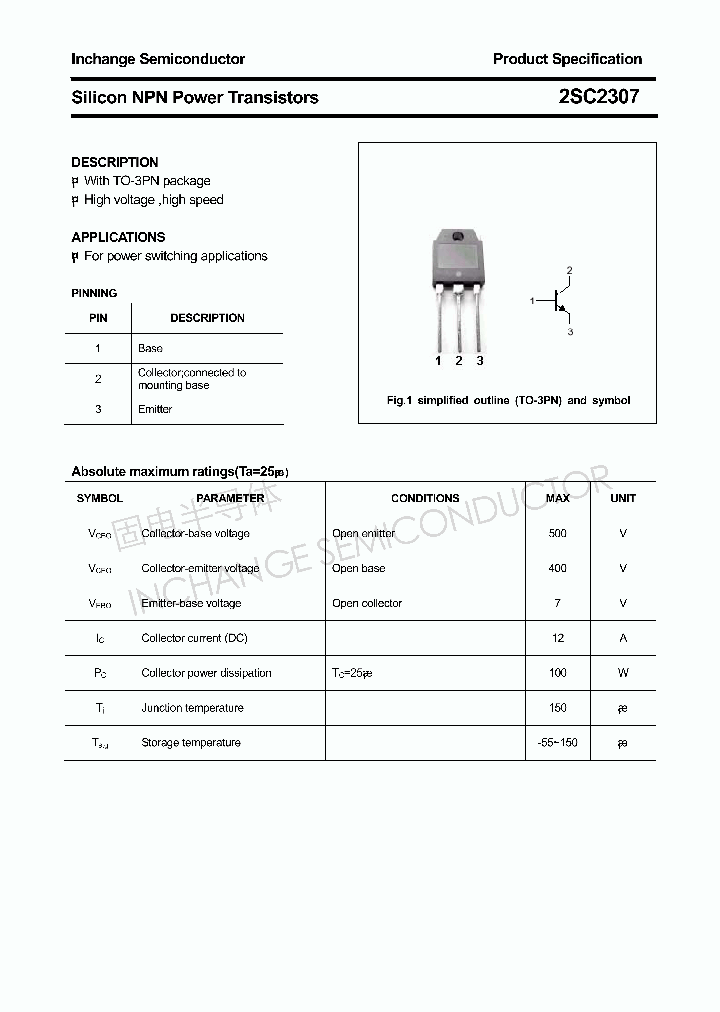 2SC2307_4305895.PDF Datasheet