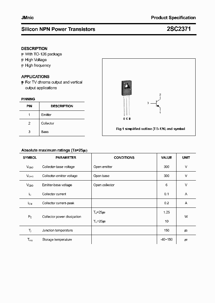 2SC2371_4635940.PDF Datasheet