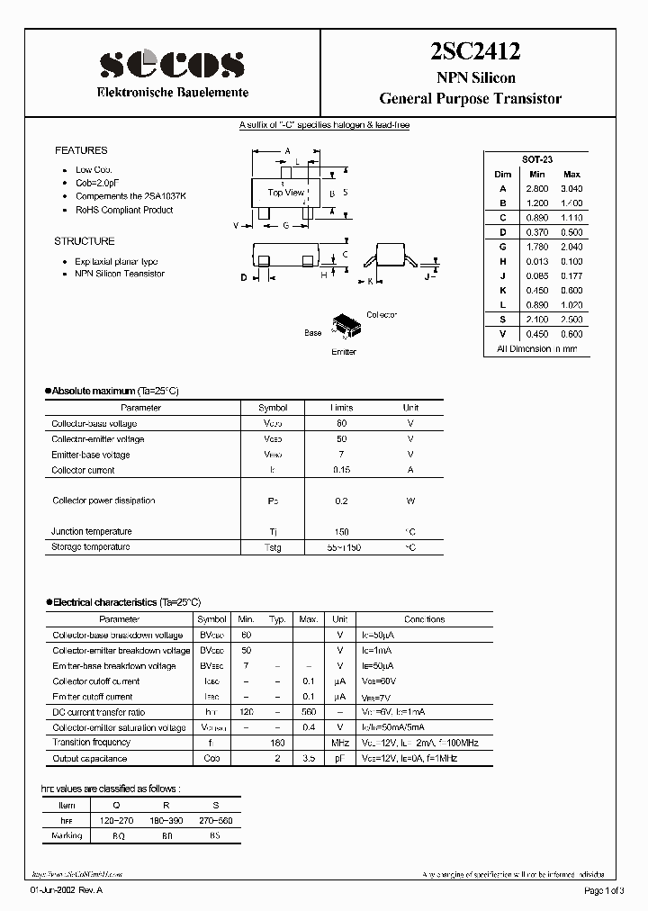 2SC2412_4418806.PDF Datasheet