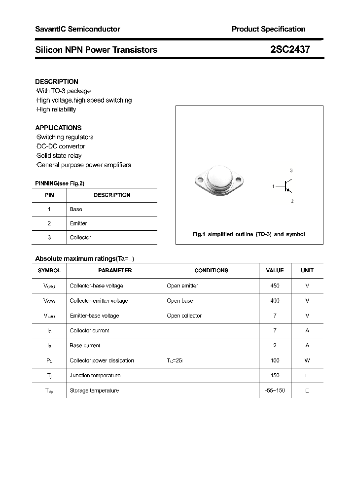 2SC2437_4377199.PDF Datasheet