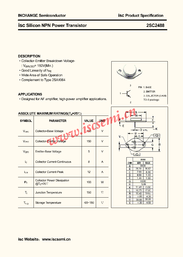 2SC2488_4532265.PDF Datasheet