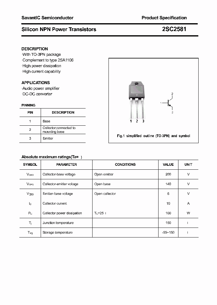 2SC2581_4390269.PDF Datasheet
