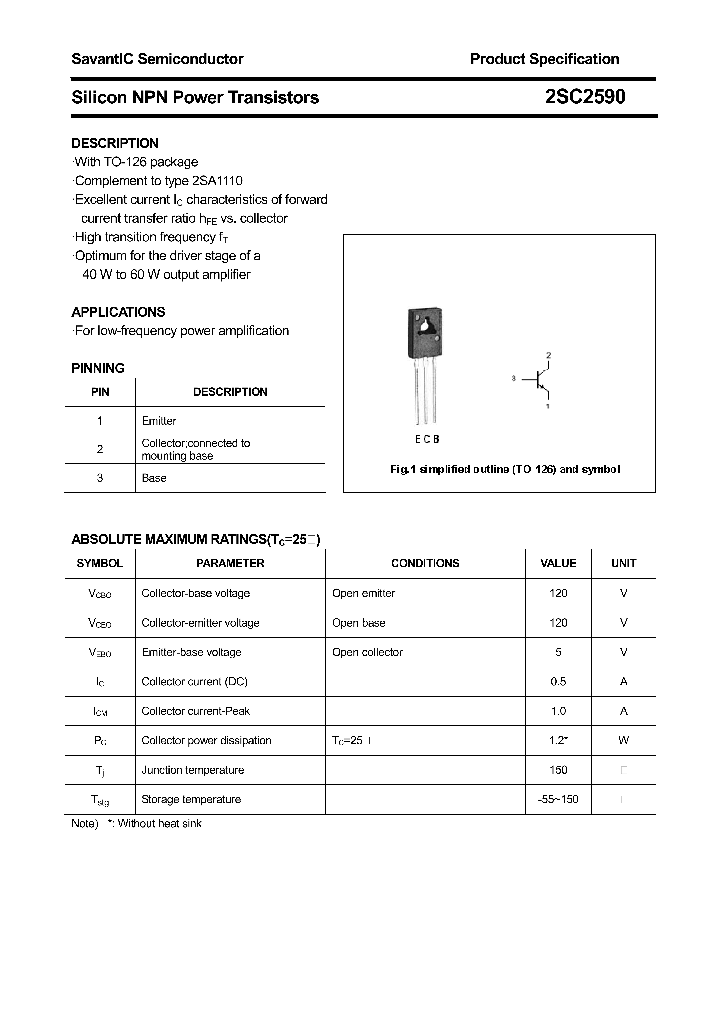 2SC2590_4392722.PDF Datasheet