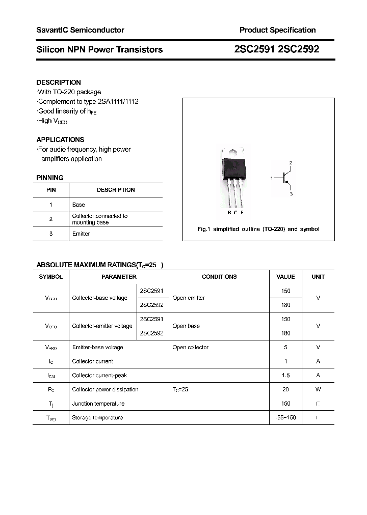 2SC2591_4392723.PDF Datasheet