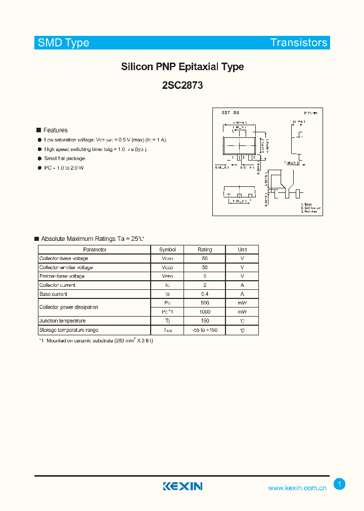 2SC2873_4319713.PDF Datasheet
