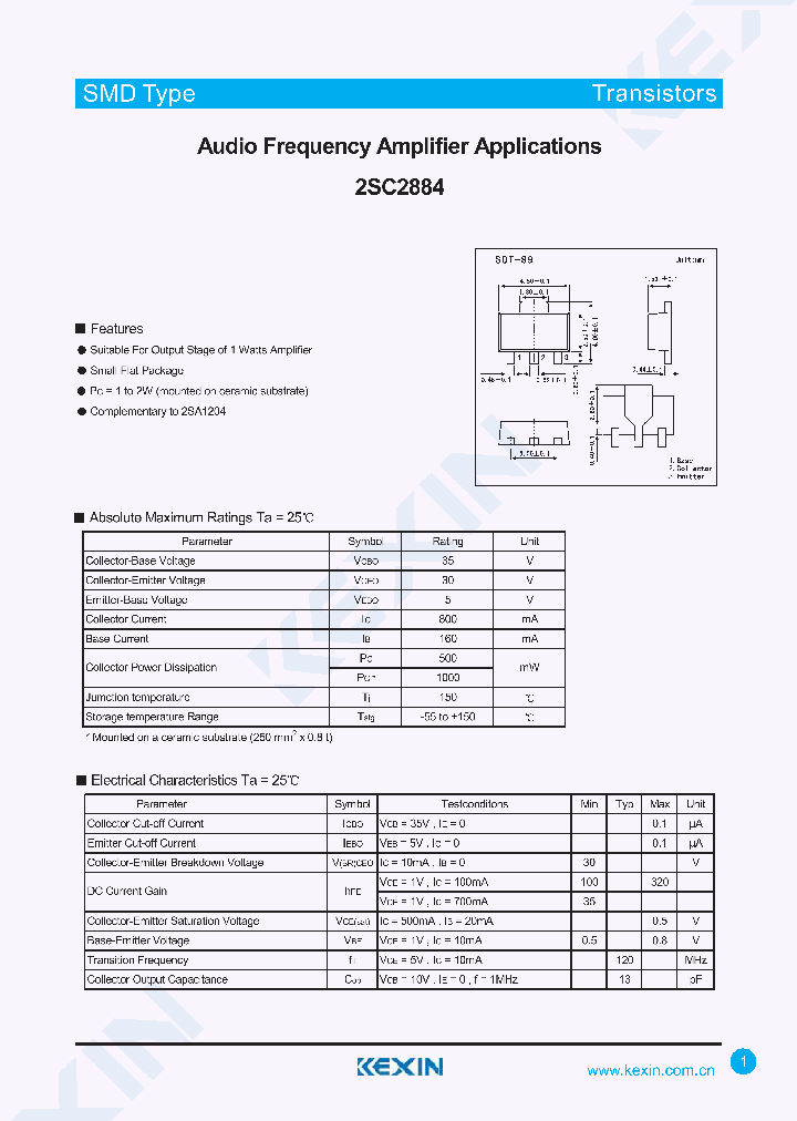 2SC2884_4319711.PDF Datasheet