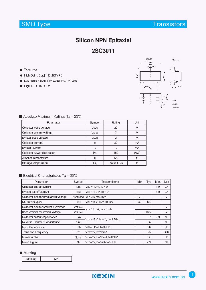 2SC3011_4333220.PDF Datasheet
