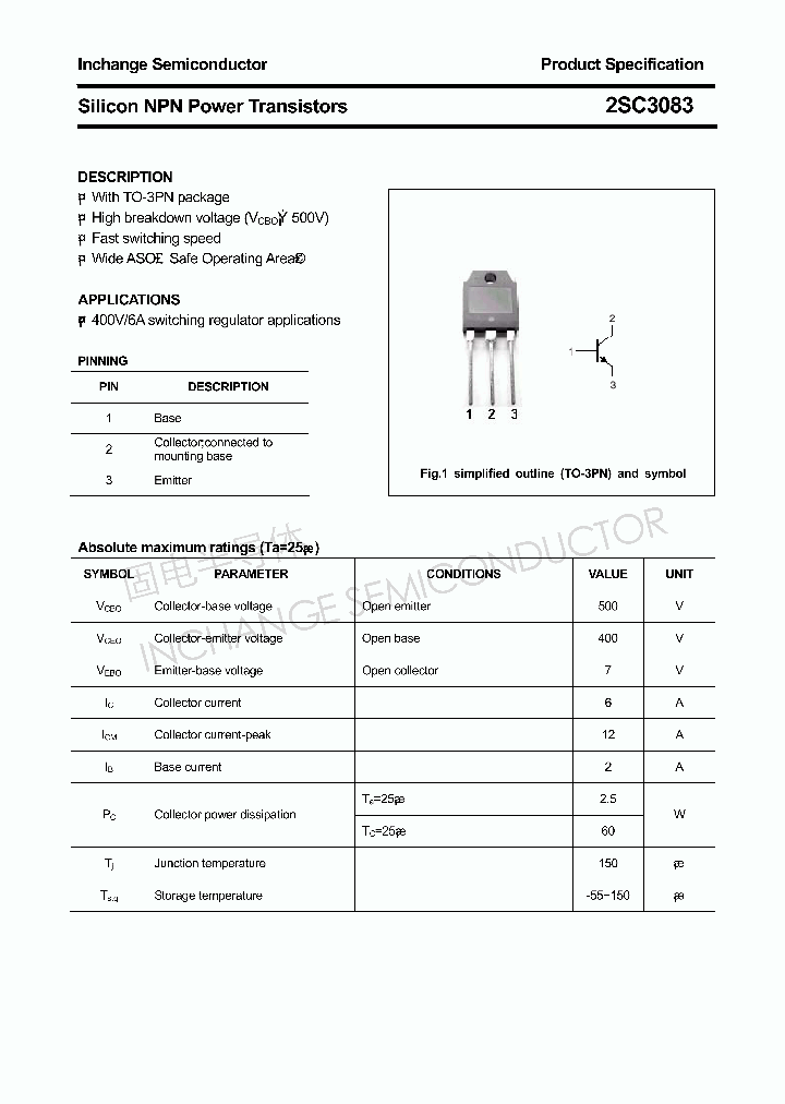 2SC3083_4305846.PDF Datasheet