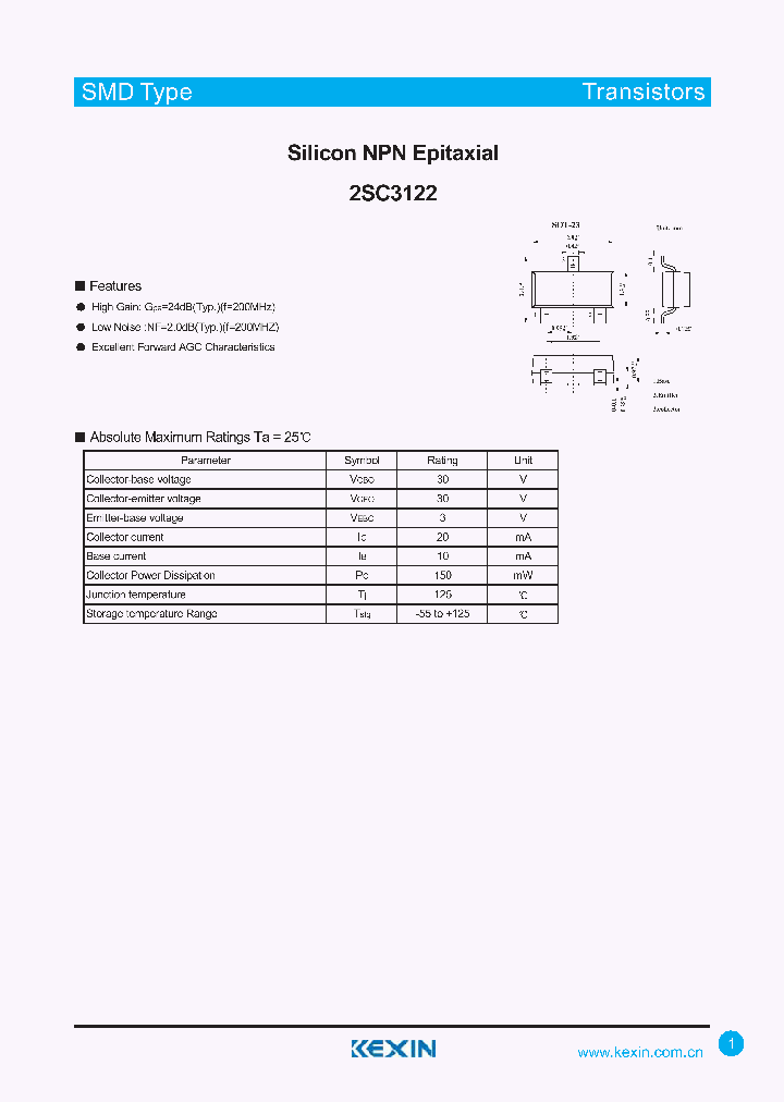 2SC3122_4336523.PDF Datasheet