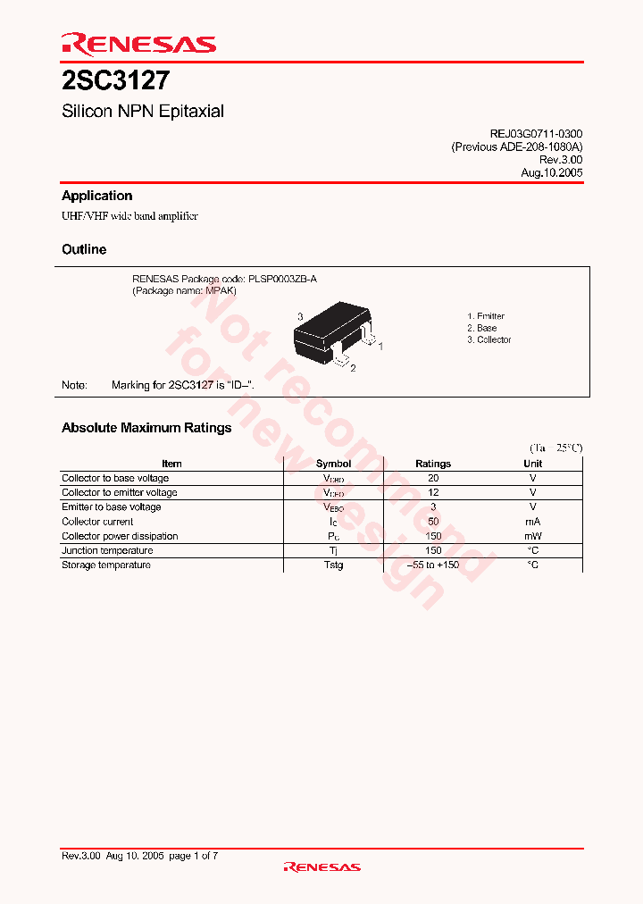 2SC3127_4377120.PDF Datasheet