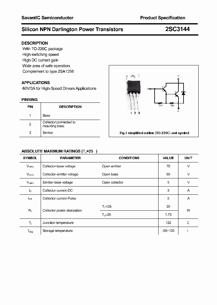 2SC3144_4563642.PDF Datasheet