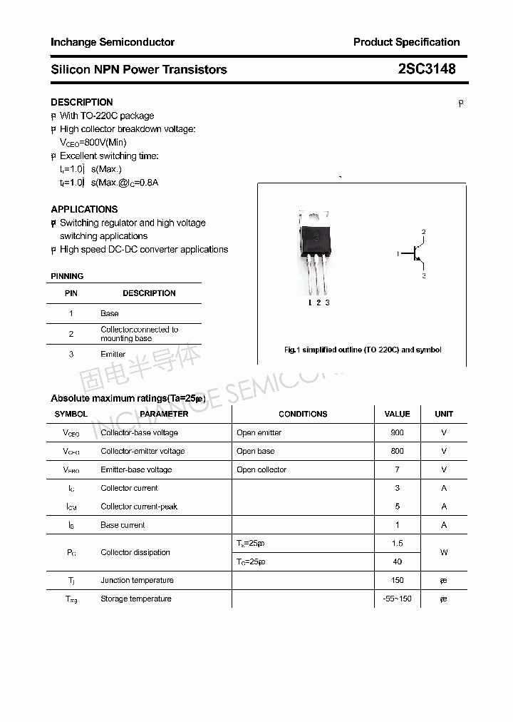 2SC3148_4563645.PDF Datasheet