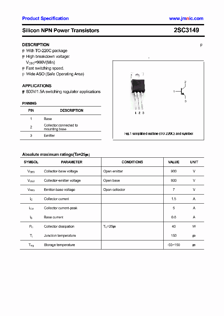 2SC3149_4563650.PDF Datasheet