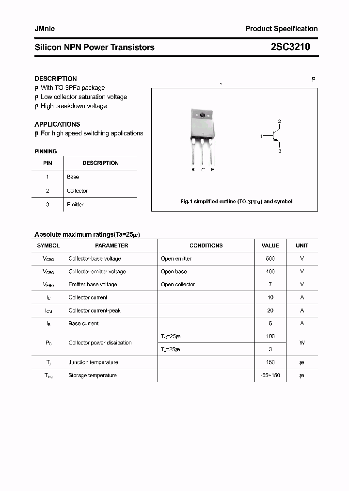 2SC3210_4649454.PDF Datasheet