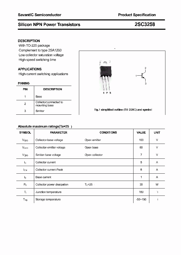 2SC3258_4504166.PDF Datasheet