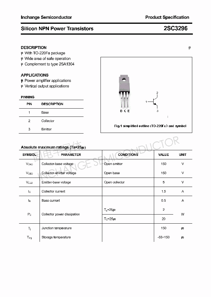 2SC3296_4364770.PDF Datasheet