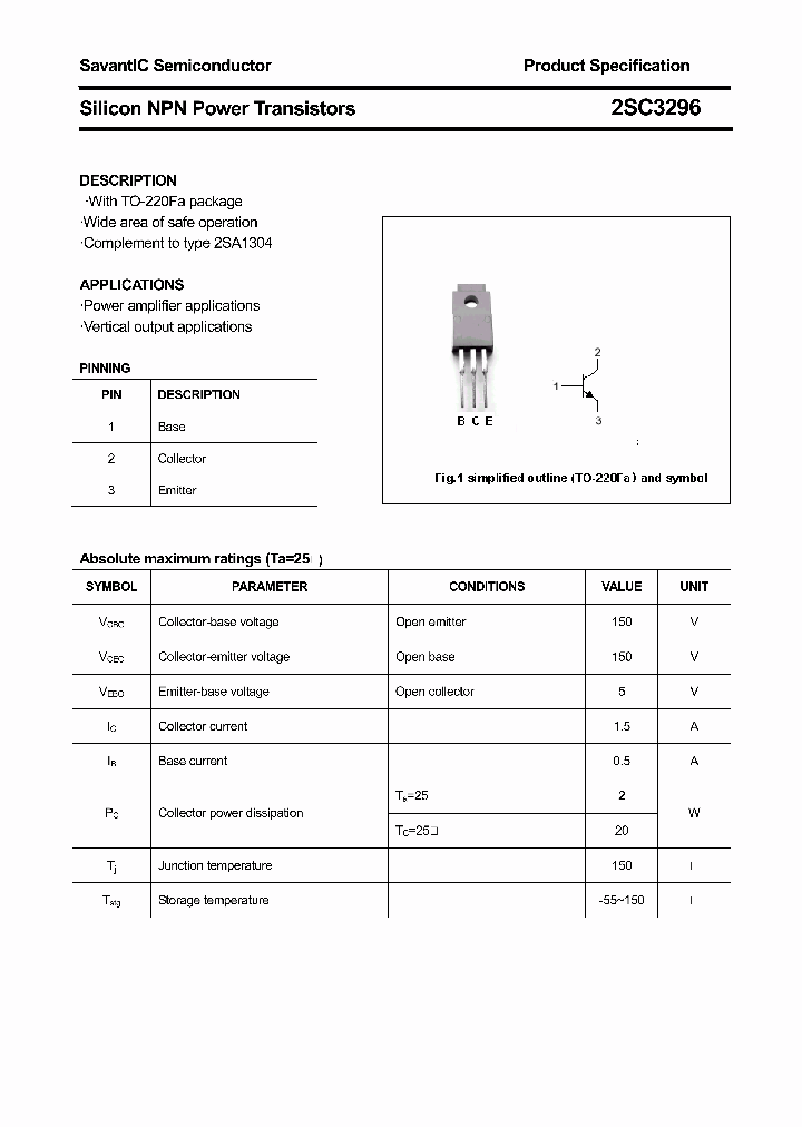 2SC3296_4441699.PDF Datasheet