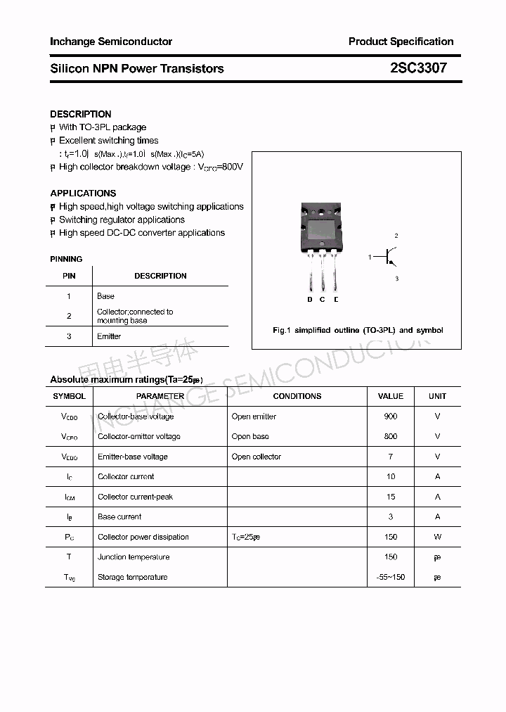 2SC3307_4305814.PDF Datasheet