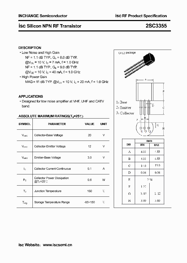 2SC3355_4355668.PDF Datasheet