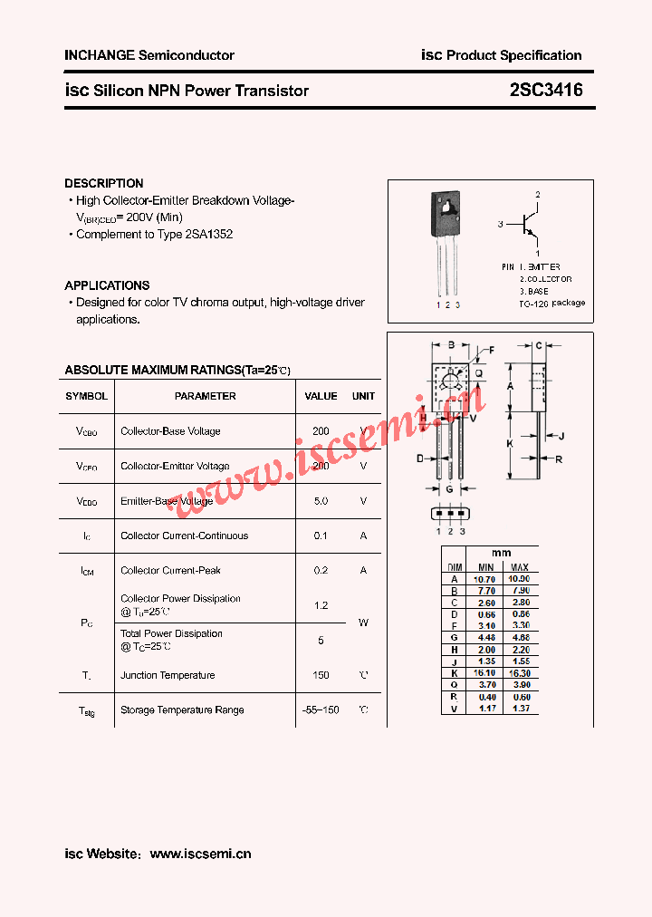 2SC3416_4767066.PDF Datasheet