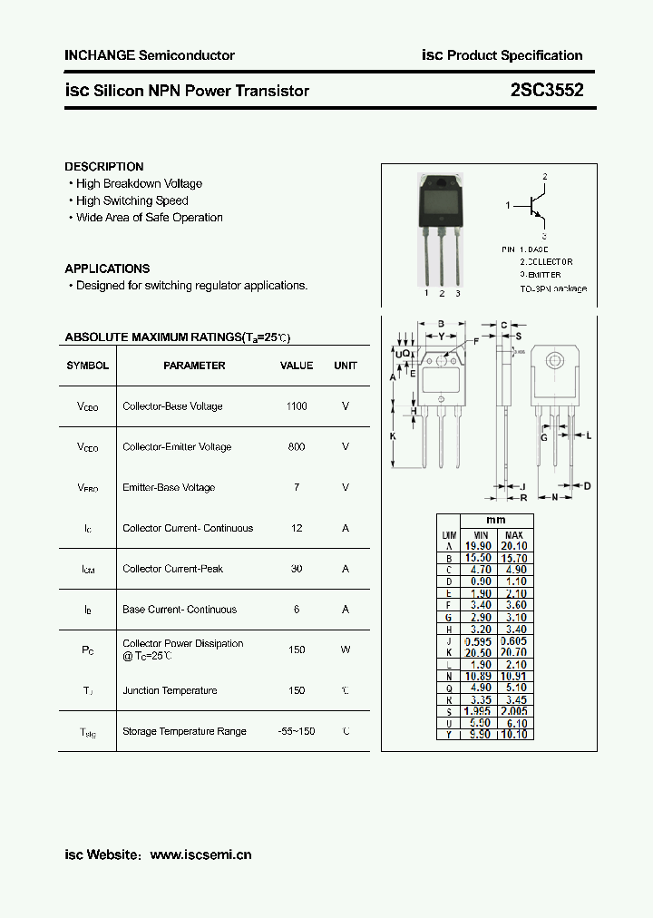 2SC3552_4340665.PDF Datasheet