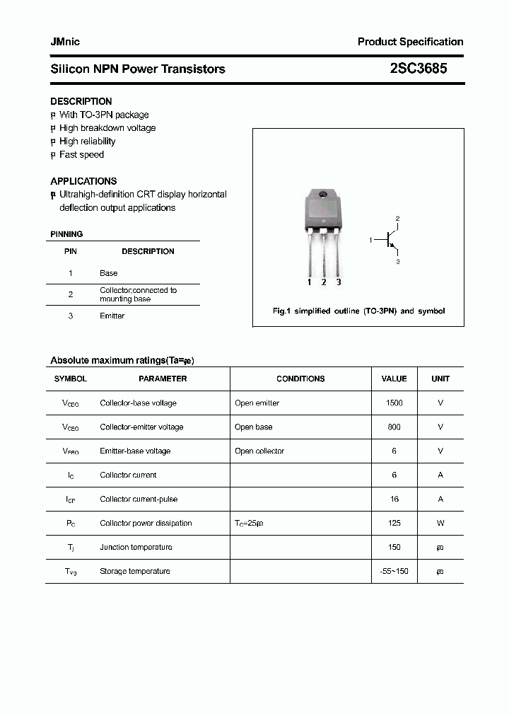 2SC3685_4459203.PDF Datasheet